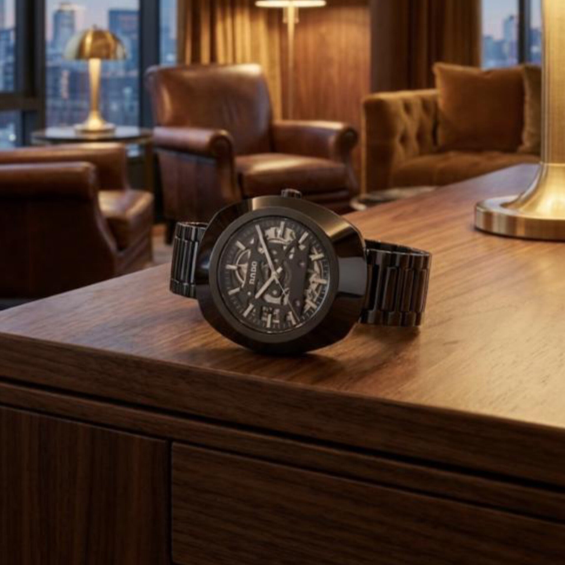 RADO DIASTAR SKELETON BLACK (CEL MODEL)